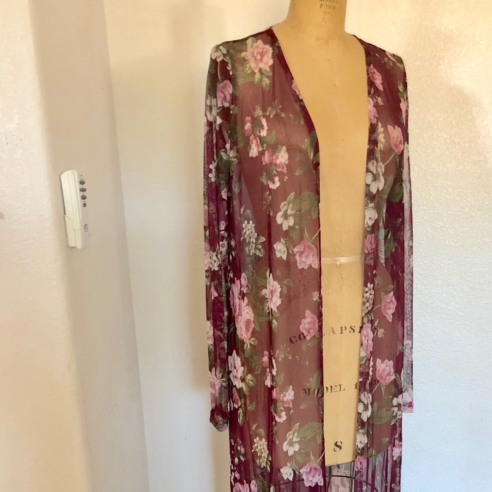 Windsor floor length Kimono
